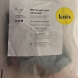 Knix leakproof thongs
